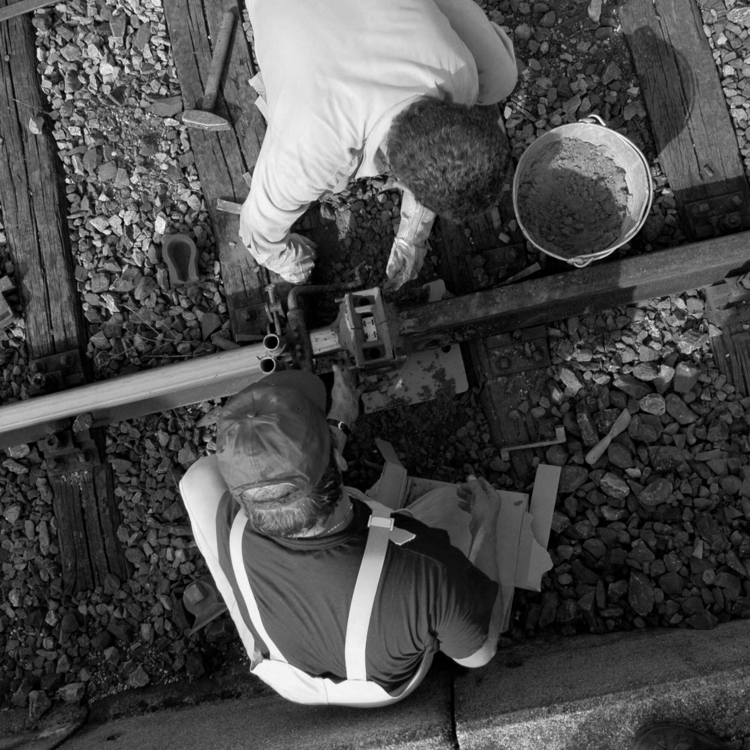 Rail workers